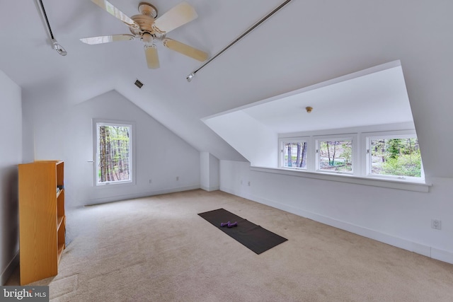 2010 Welsh Vly, Malvern, PA 19355 - bonus room with visible vents, a wealth of natural light, carpet floors, and vaulted ceiling