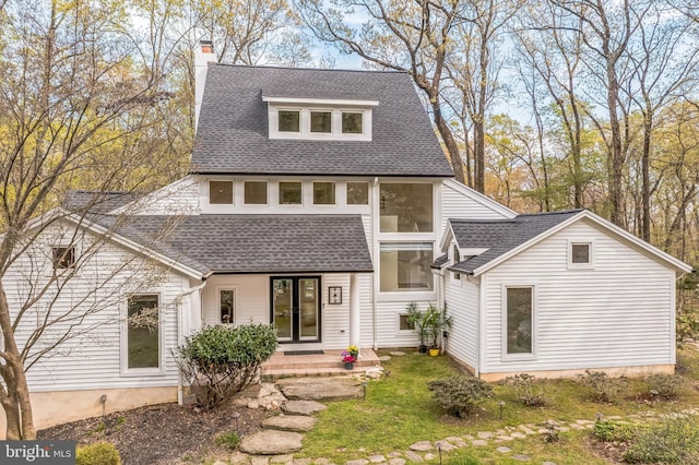 2010 Welsh Vly, Malvern, PA 19355 - view of front of property with a chimney and a shingled roof