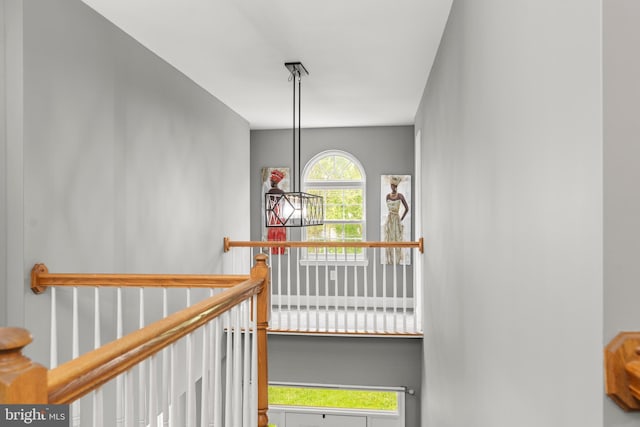 view of staircase