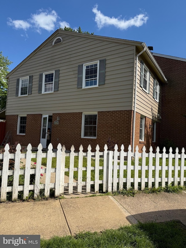 7601 Somerset Ln, Manassas, VA 20111 - view of side of home featuring brick siding