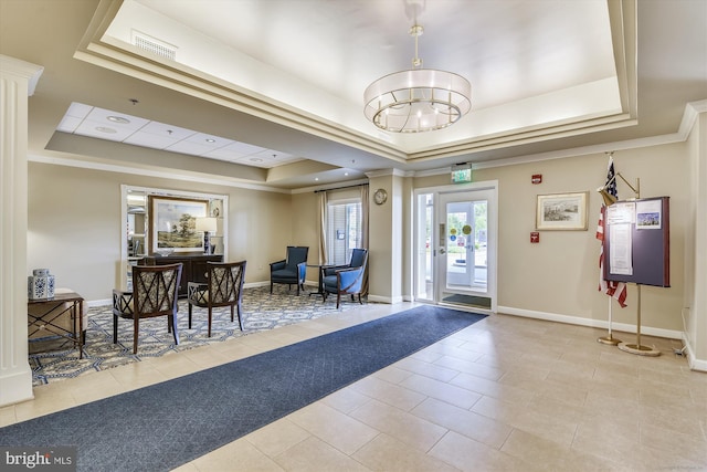 common area featuring visible vents