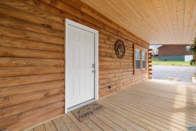 136 Wildwood Ln, Shenandoah, VA 22849 - view of doorway to property