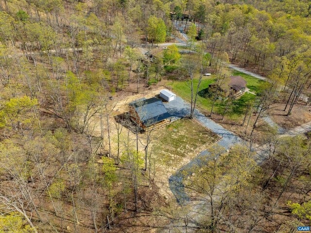 136 Wildwood Ln, Shenandoah, VA 22849 - bird's eye view with a forest view