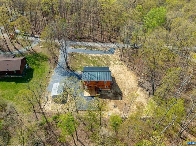 136 Wildwood Ln, Shenandoah, VA 22849 - drone / aerial view with a forest view