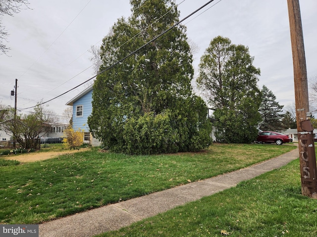 view of yard