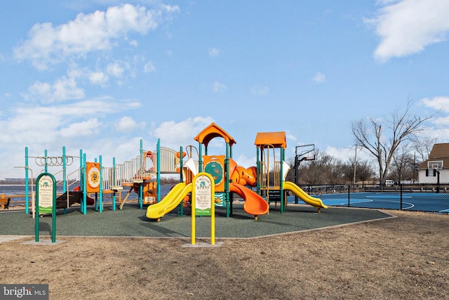 206 Paris Ave, Brooklawn, NJ 08030 - community playground featuring community basketball court