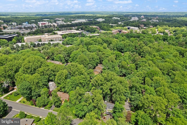 1925 Upper Lake Dr, Reston, VA 20191 - bird's eye view of a heavily wooded area