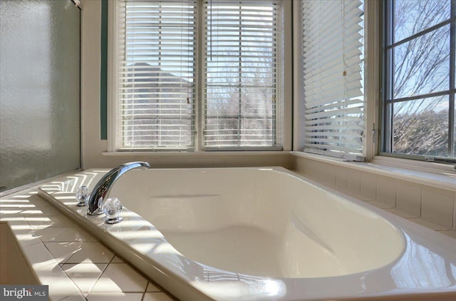 704 Goddard Dr, York, PA 17402 - full bathroom featuring a bath and a healthy amount of sunlight