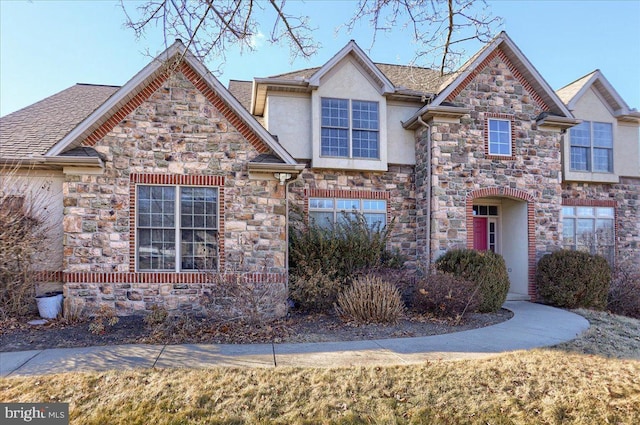 704 Goddard Dr, York, PA 17402 - view of front facade featuring stucco siding and stone siding