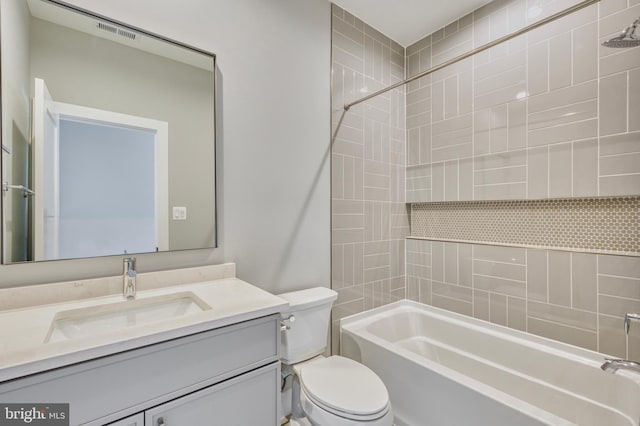 1127 Guilford Ct, Mclean, VA 22101 - full bath with toilet, vanity, and tub / shower combination