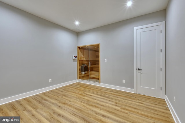 1127 Guilford Ct, Mclean, VA 22101 - empty room featuring recessed lighting, light wood-style floors, and baseboards