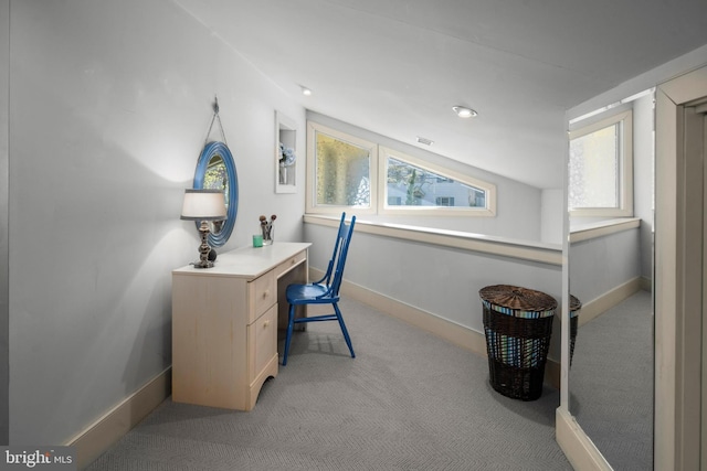 2984 N Sugan Rd, New Hope, PA 18938 - office with baseboards and light colored carpet