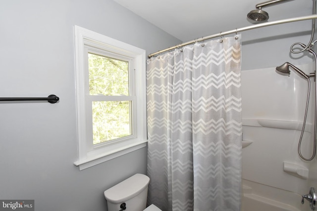 bathroom with toilet