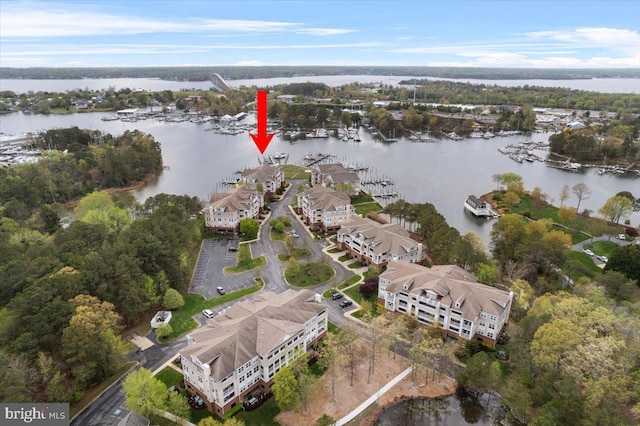 823 Oyster Bay Pl Unit 302, Solomons, MD 20688 - view of property location featuring a nearby body of water