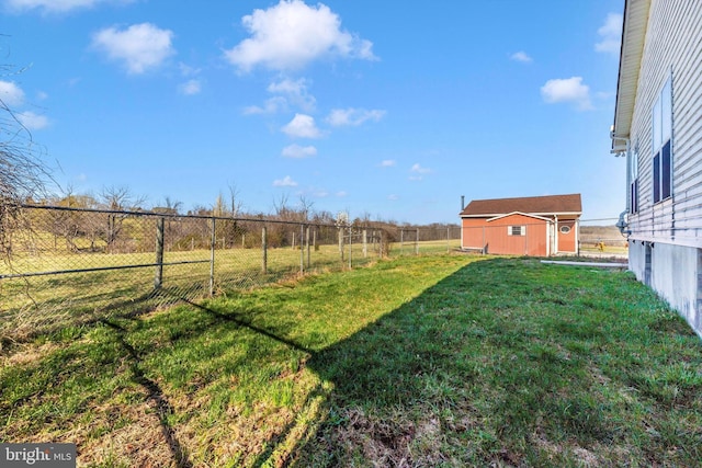 17449 Irishtown Rd, Emmitsburg, MD 21727 - view of yard featuring fence and an outdoor structure