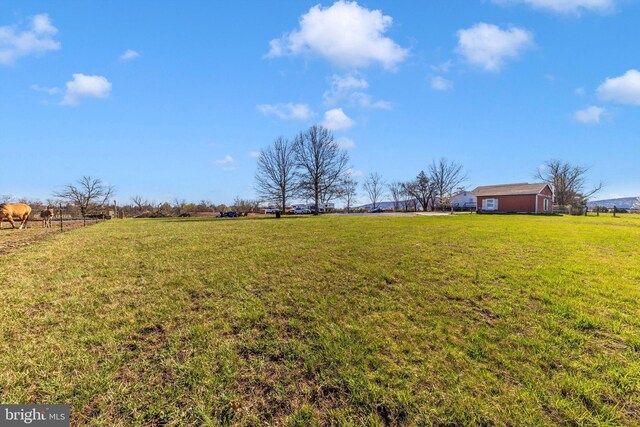 17449 Irishtown Rd, Emmitsburg, MD 21727 - view of yard featuring a rural view