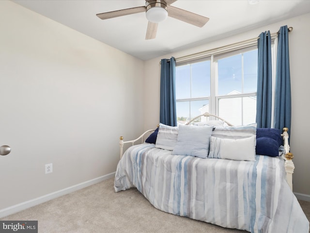 153 Kensington Cir, Middletown, VA 22645 - carpeted bedroom featuring baseboards and a ceiling fan