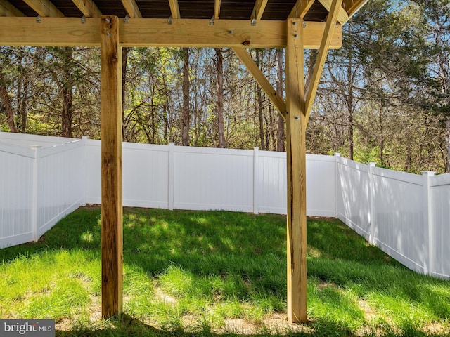153 Kensington Cir, Middletown, VA 22645 - view of yard featuring a fenced backyard