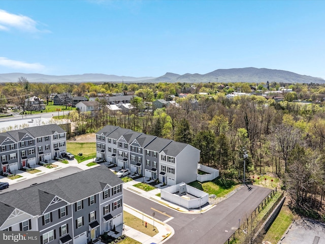 153 Kensington Cir, Middletown, VA 22645 - bird's eye view with a residential view and a mountain view
