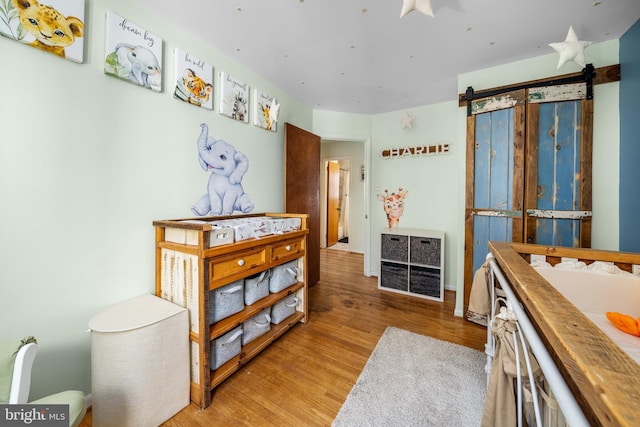 interior space featuring wood finished floors