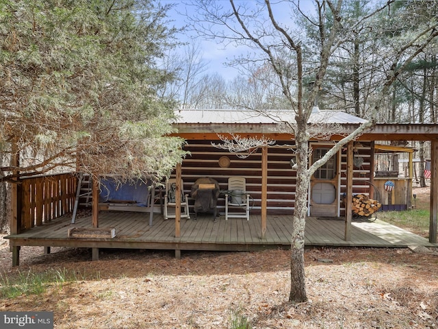 29 Roy Guinn Rd, Points, WV 25437 - view of wooden deck