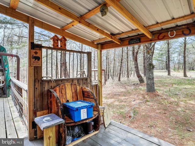 29 Roy Guinn Rd, Points, WV 25437 - view of wooden deck