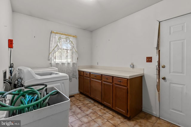 29 Foxcroft Dr, Princeton, NJ 08540 - laundry room with separate washer and dryer and light tile patterned flooring