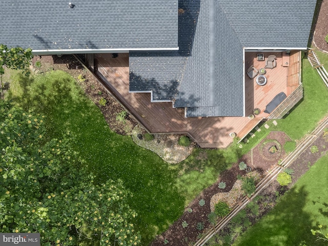 view of subject property