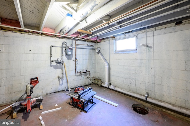 view of workout room