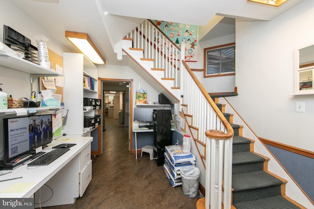 view of stairs