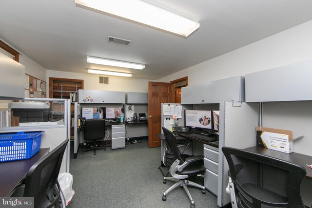 carpeted office with visible vents