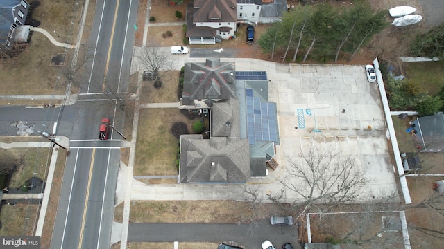 drone / aerial view featuring a residential view