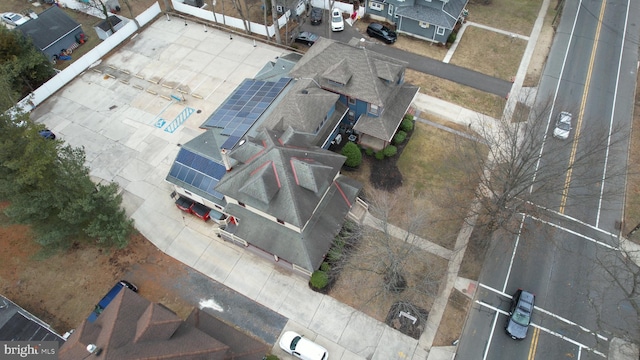 aerial view