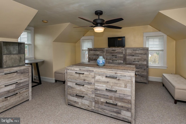 538 Gainsboro Rd, Drexel Hill, PA 19026 - carpeted bedroom featuring baseboards and lofted ceiling