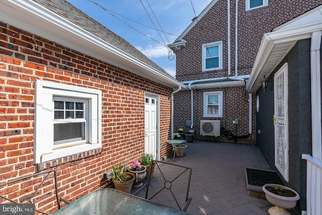 538 Gainsboro Rd, Drexel Hill, PA 19026 - view of patio featuring ac unit