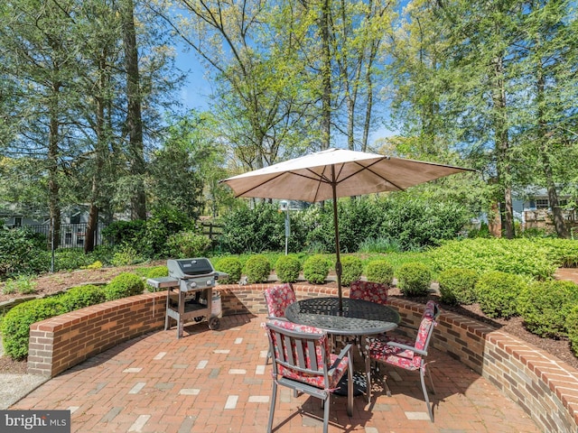 506 Devonshire Ln, Severna Park, MD 21146 - view of patio with area for grilling and outdoor dining area
