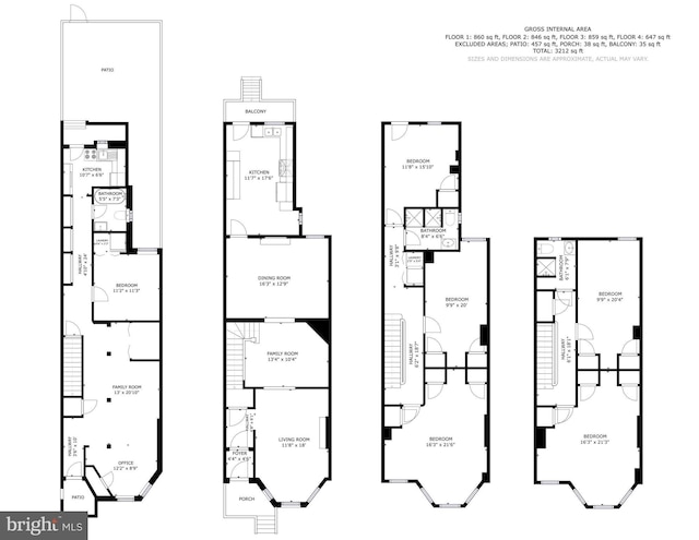 3218 13th St NW, Washington, DC 20010 - view of layout