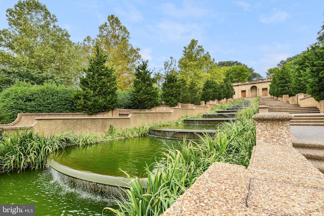 3218 13th St NW, Washington, DC 20010 - view of home's community featuring a garden pond