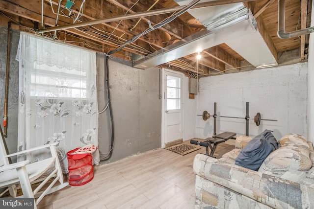 3660 Academy Rd, Philadelphia, PA 19154 - basement featuring wood finished floors