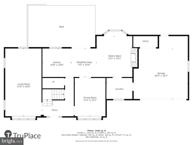 3109 Birchtree Ln, Silver Spring, MD 20906 - view of floor plan / room layout