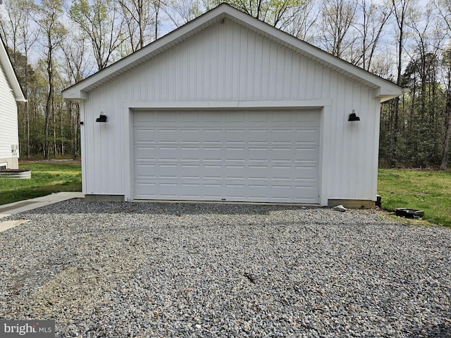 7464 Cedar Fork Rd, Ruther Glen, VA 22546 - view of detached garage