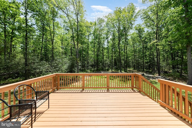 7464 Cedar Fork Rd, Ruther Glen, VA 22546 - view of deck
