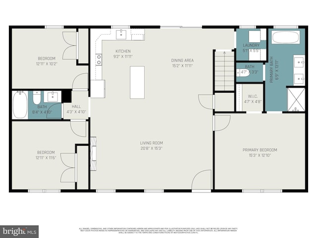 7464 Cedar Fork Rd, Ruther Glen, VA 22546 - floor plan