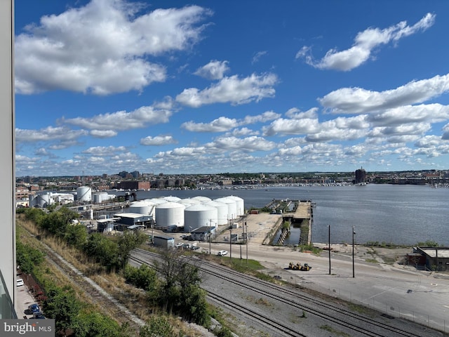 1200 Steuart St Unit 913, Baltimore, MD 21230 - water view with a notable bridge