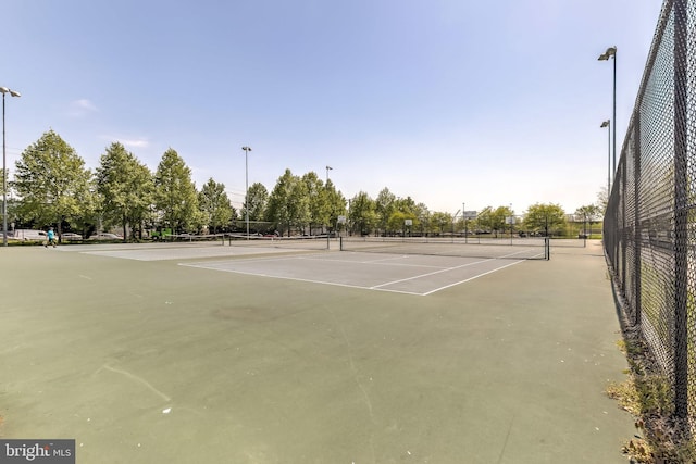 1200 Steuart St Unit 913, Baltimore, MD 21230 - view of tennis court featuring fence