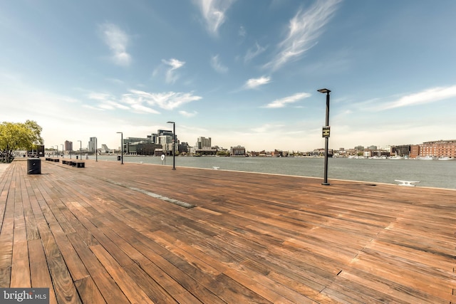 1200 Steuart St Unit 913, Baltimore, MD 21230 - view of home's community with a skyline view and a water view