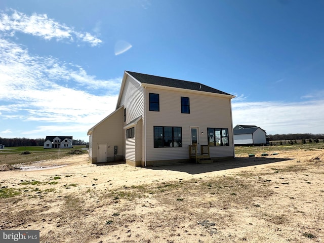 view of rear view of house