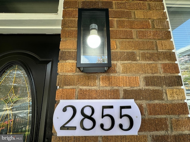 details with brick siding