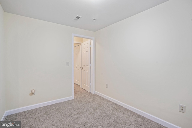 8233 Gallery Ct, Gaithersburg, MD 20886 - empty room with baseboards, carpet flooring, and fire sprinkler in ceiling