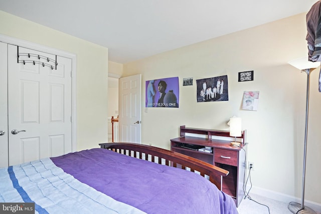 8233 Gallery Ct, Gaithersburg, MD 20886 - bedroom featuring baseboards and carpet floors